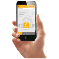 Weishaupt Handy App Energiesystem Smartphone