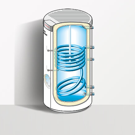 Trinkwasserspeicher für Gebäudekomplexe